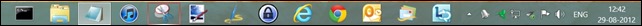 Frequently used Desktop Applications that are pinned in TaskBar 