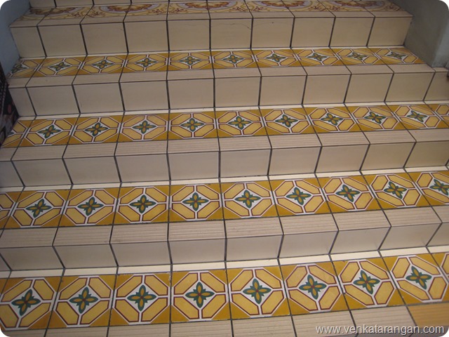Floor tiles in Central Market,Kuala Lumpur