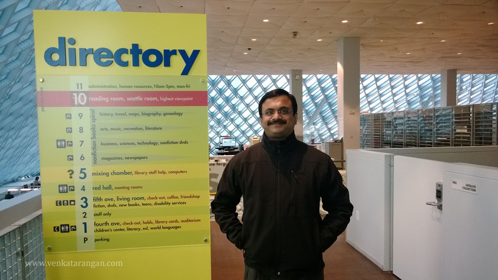 Seattle Public Library - Directory of books across the ten levels