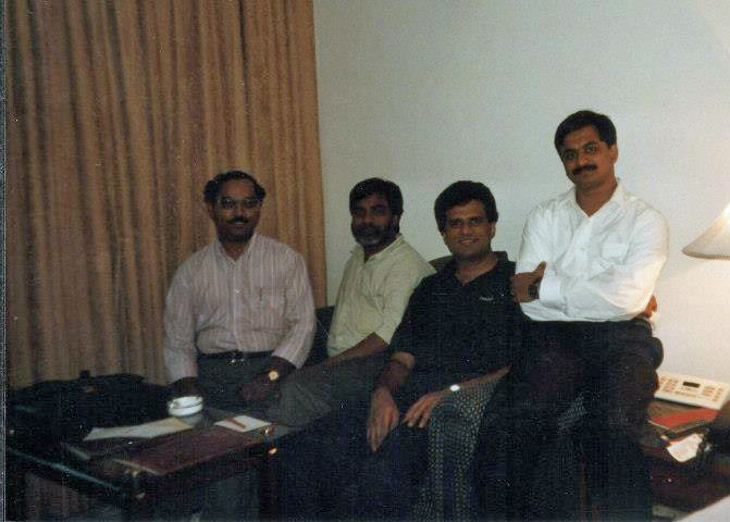 Seen above - Mani, P.Asokan, Muthu & Venkatarangan
