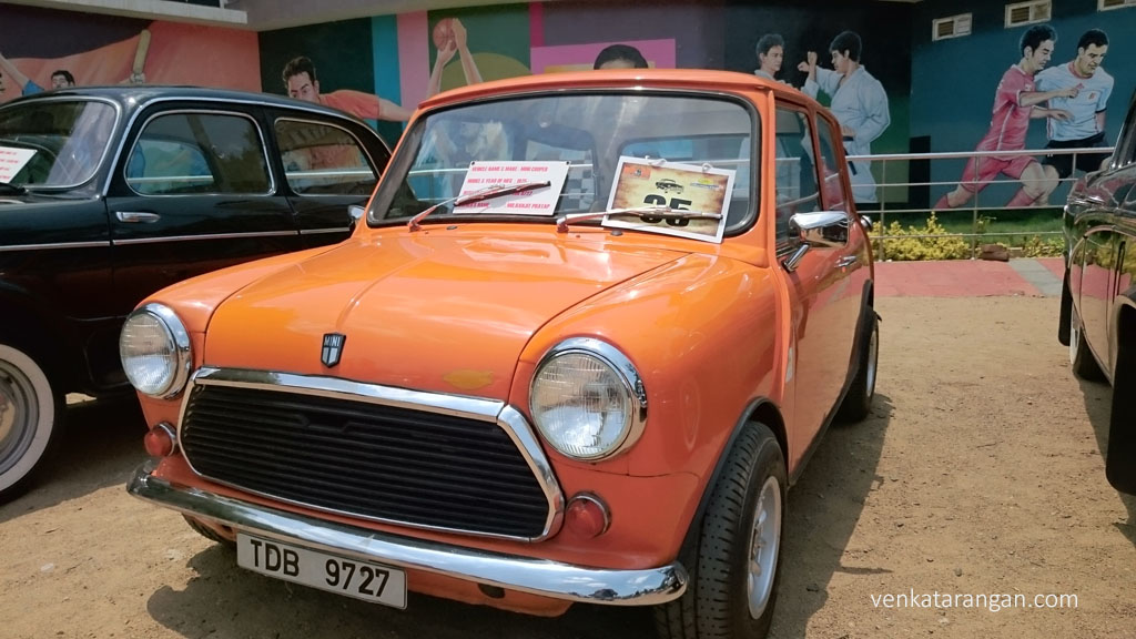 Mini Cooper Classic - Madras Heritage Car 2015