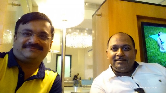 Venkatarangan (left) and Maheshkumar Ramachandran (right)
