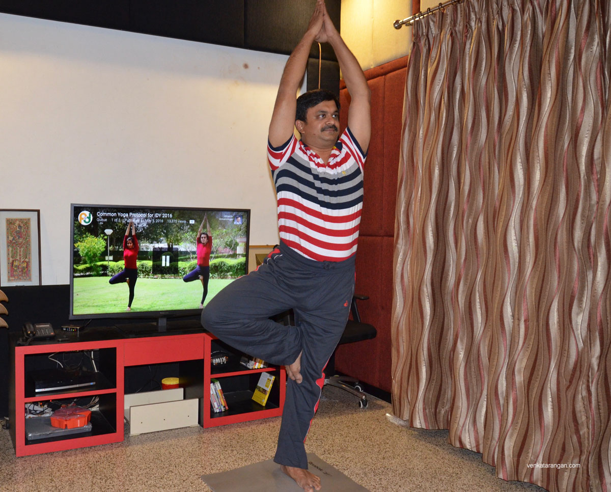 VṚKŚĀSANA (The Tree Posture)