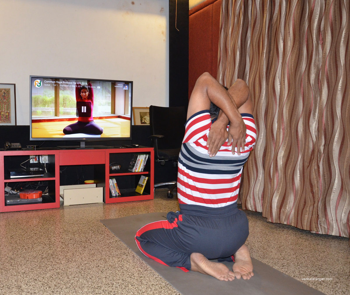 Uttan mandukasana (Stretched Frog Posture)
