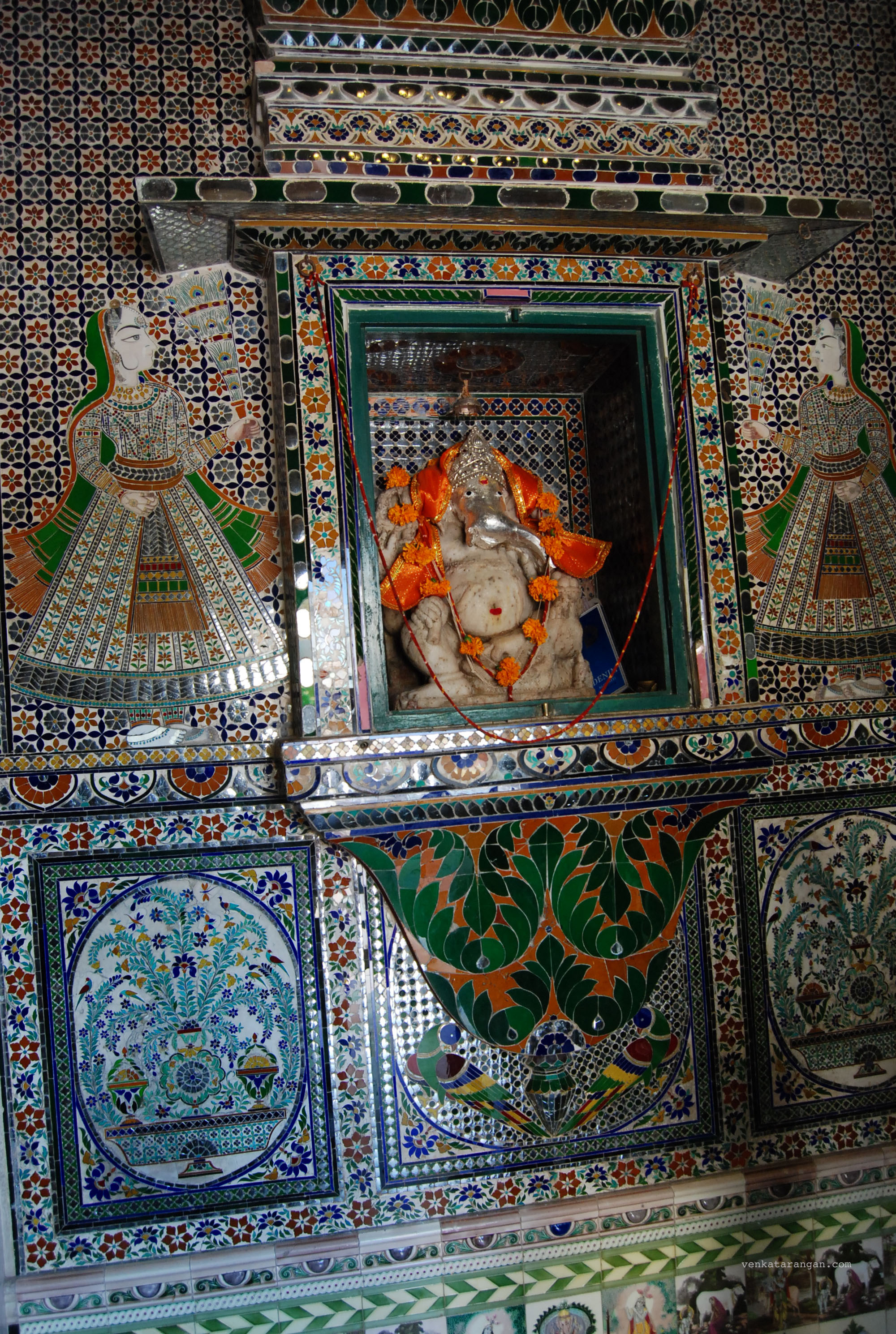 Lord Ganesa inside City Palace