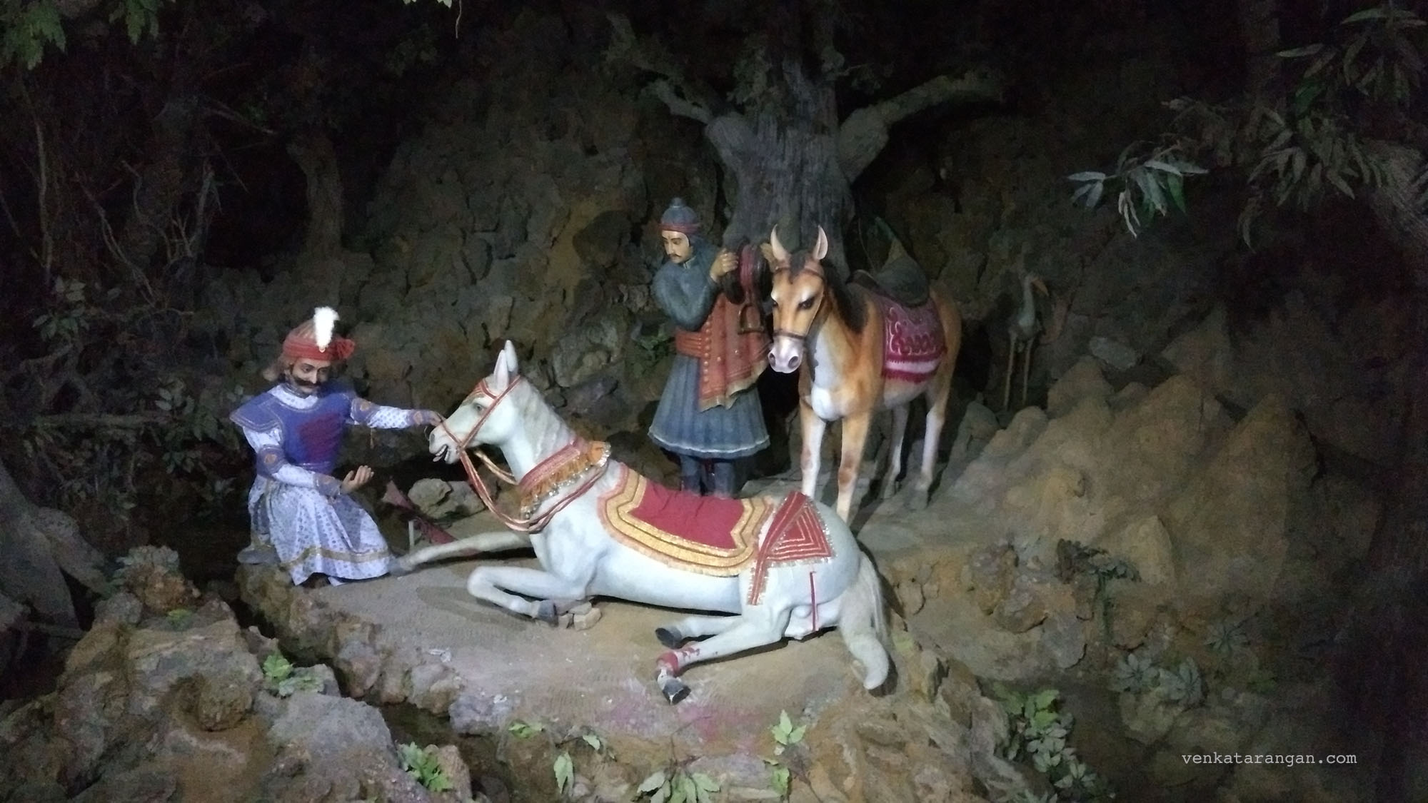 Maharana Pratap Singh, his battle in Haldigati, the heroic act of his horse 'Chetak'