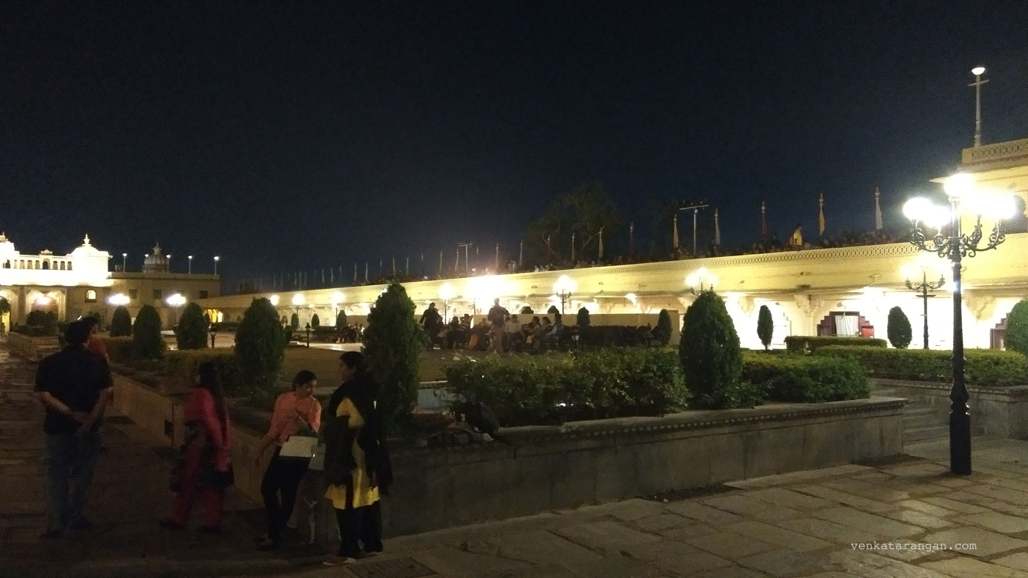 Garden at the City Palace of Udaipur