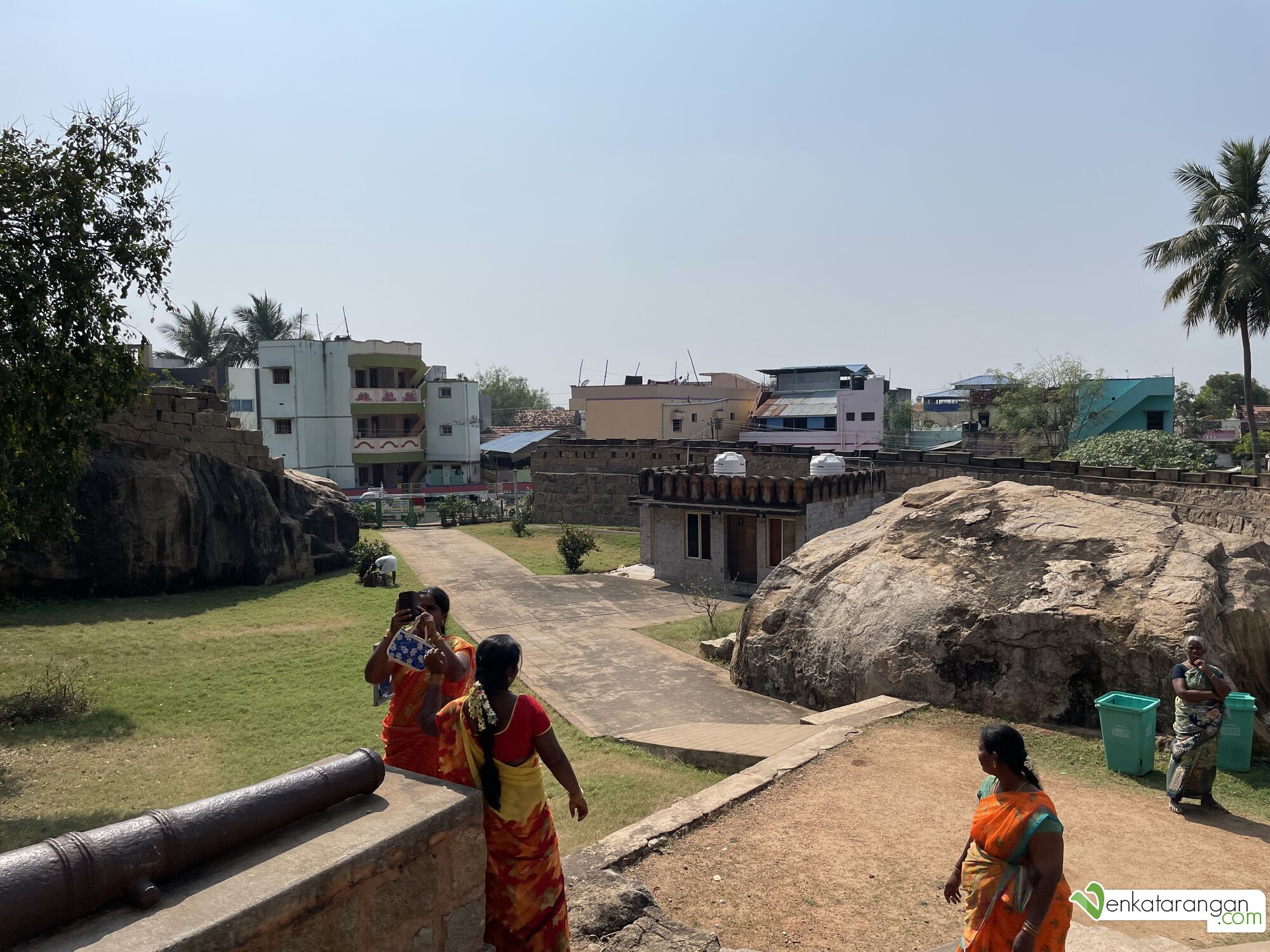 ASI has been maintaining the Thirumayam fort well, you even have clean and functional washrooms!