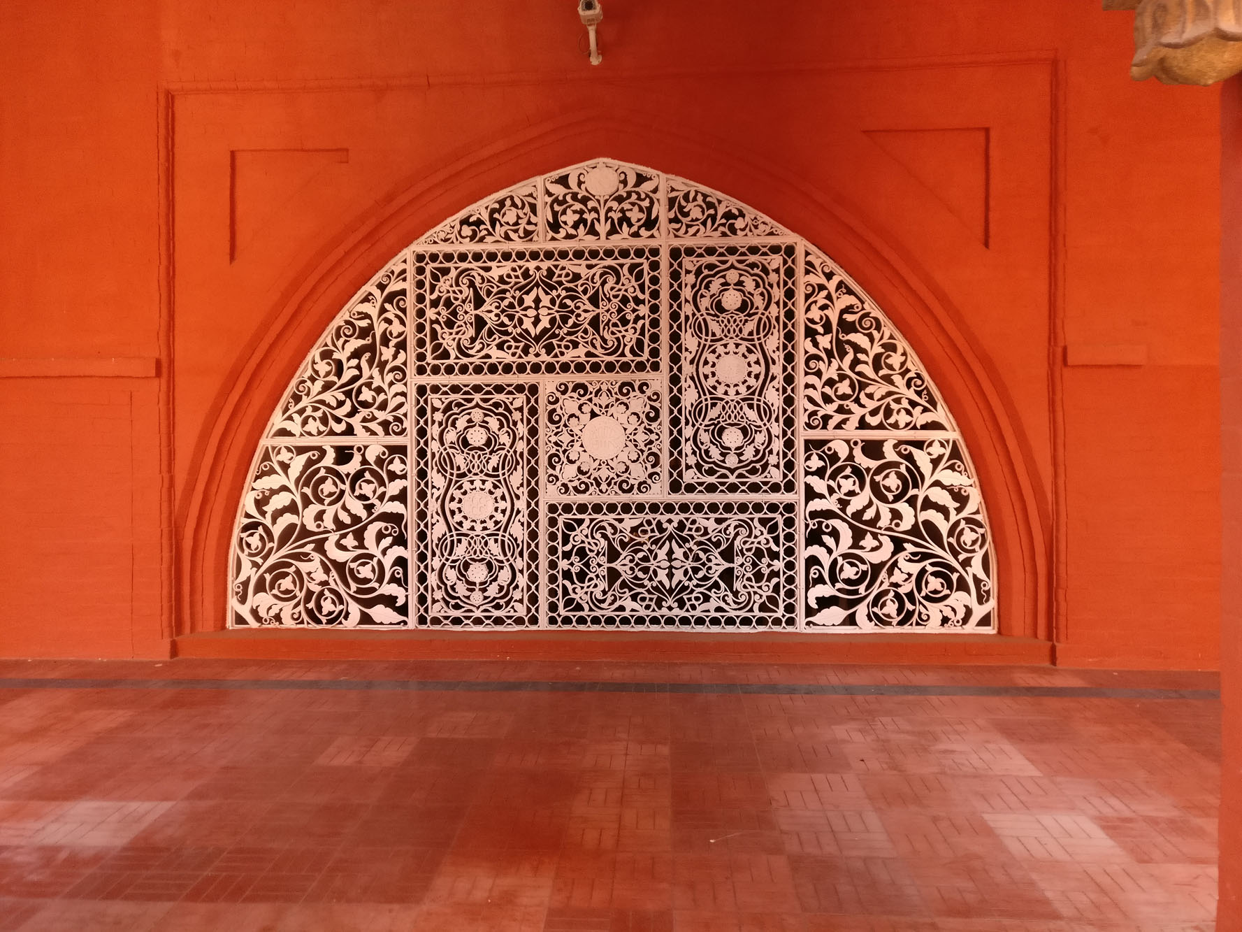 Even the grills have intricate designs on them