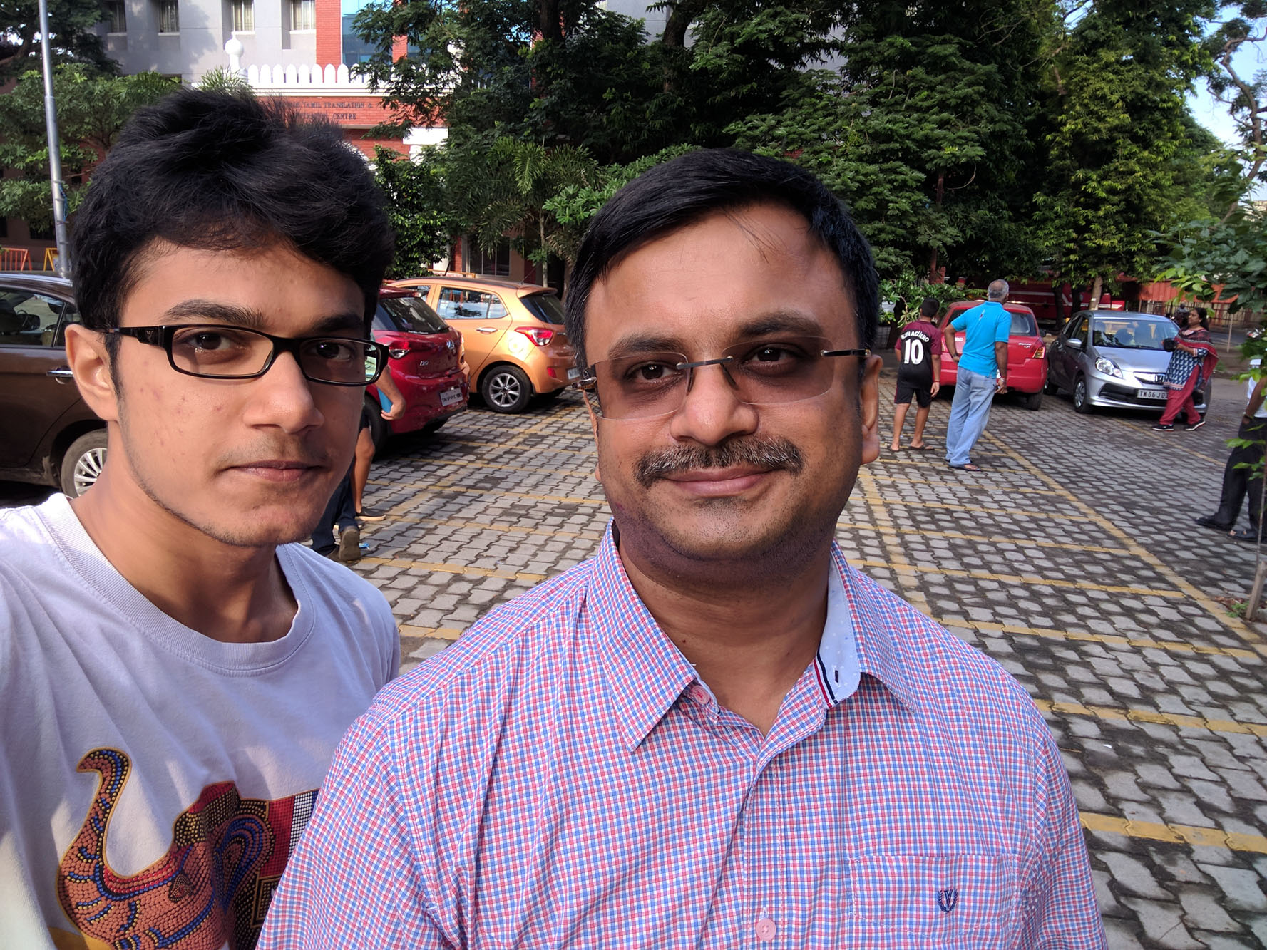 Akshai Ramesh (my nephew) and me