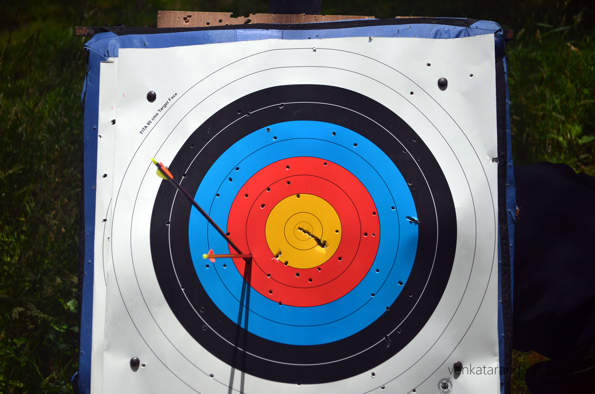 Archery practice