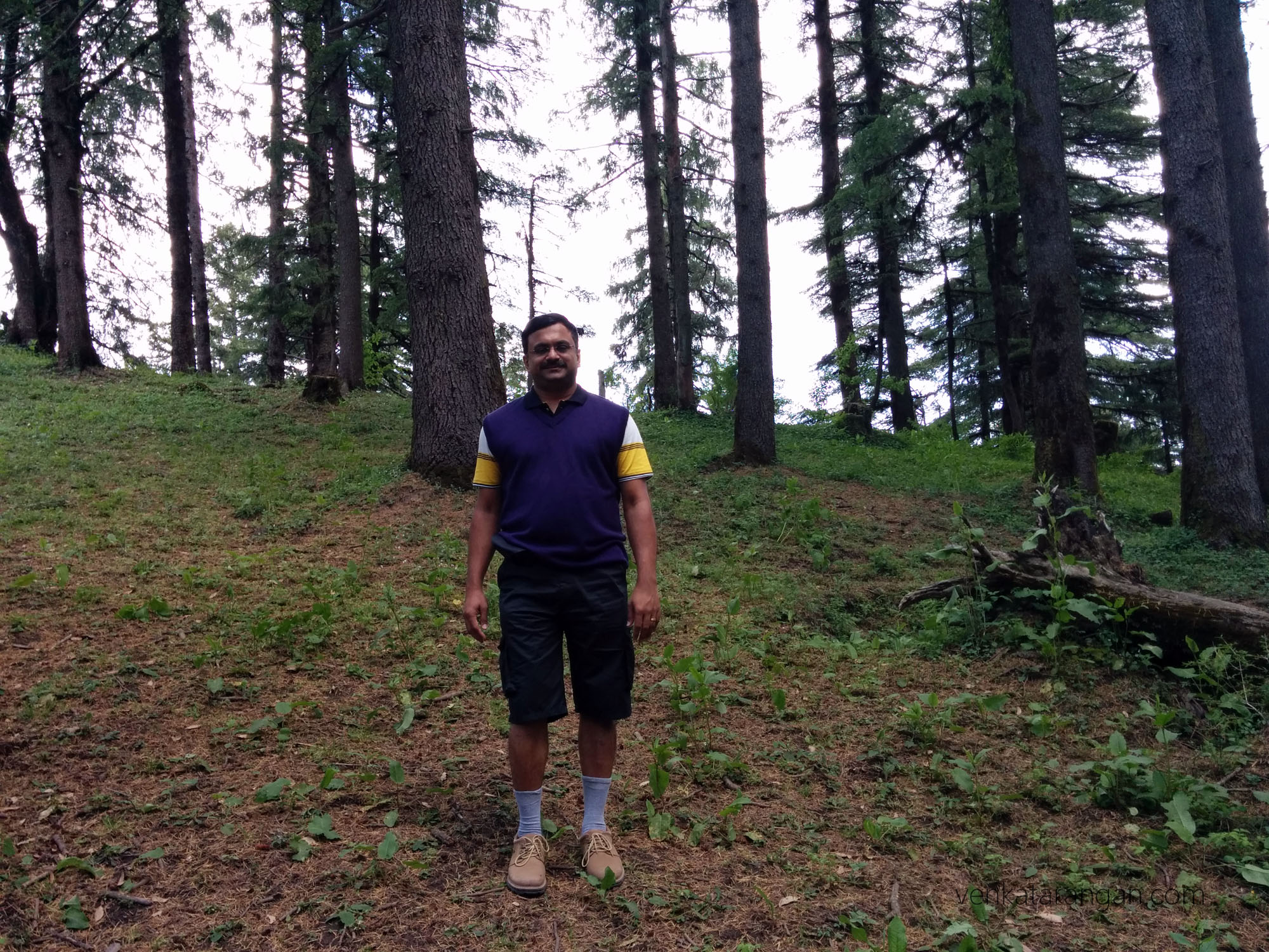 The trail involved a bit of climb at places