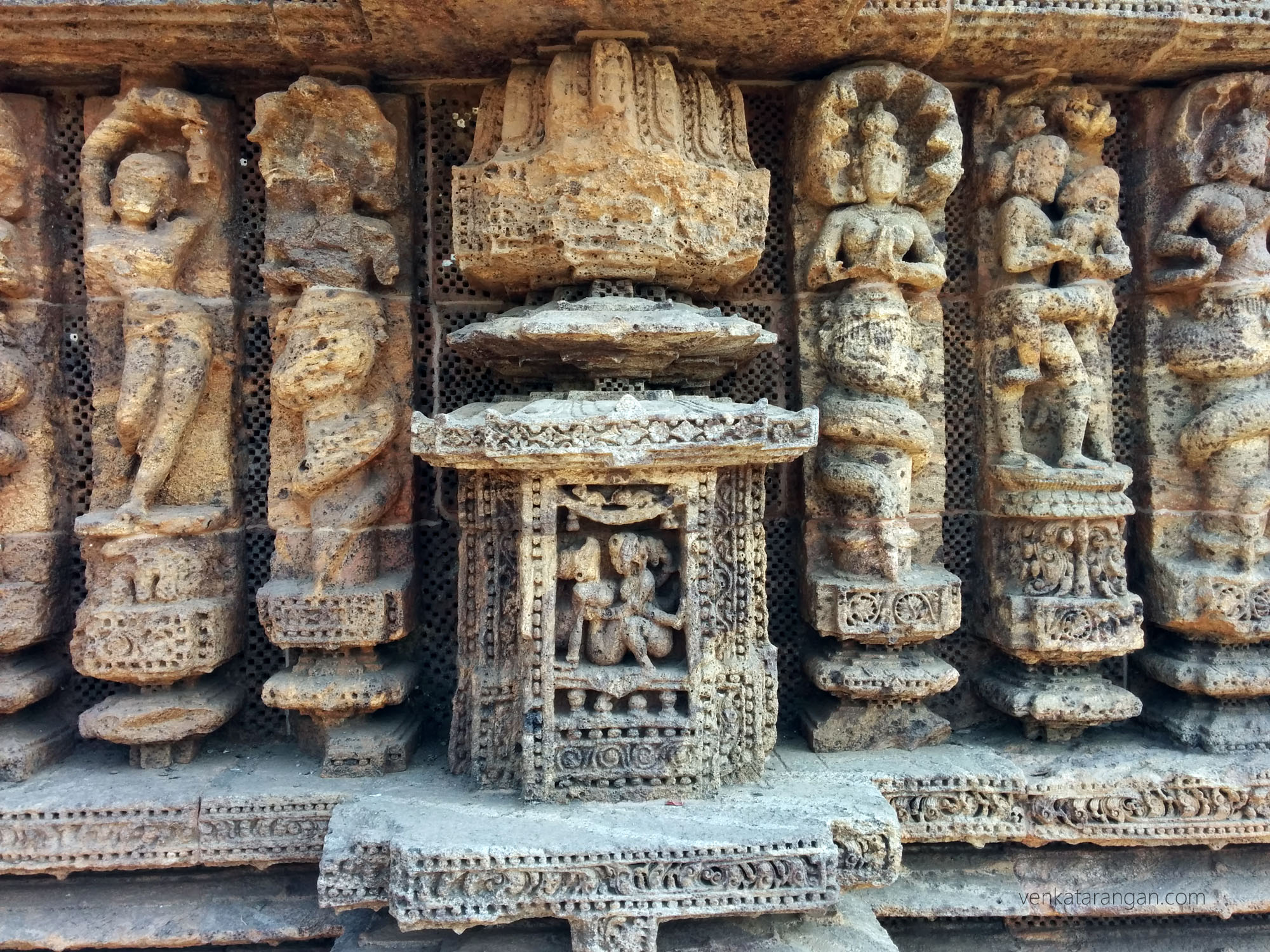 Konark Sun Temple - look at the details of each individual character