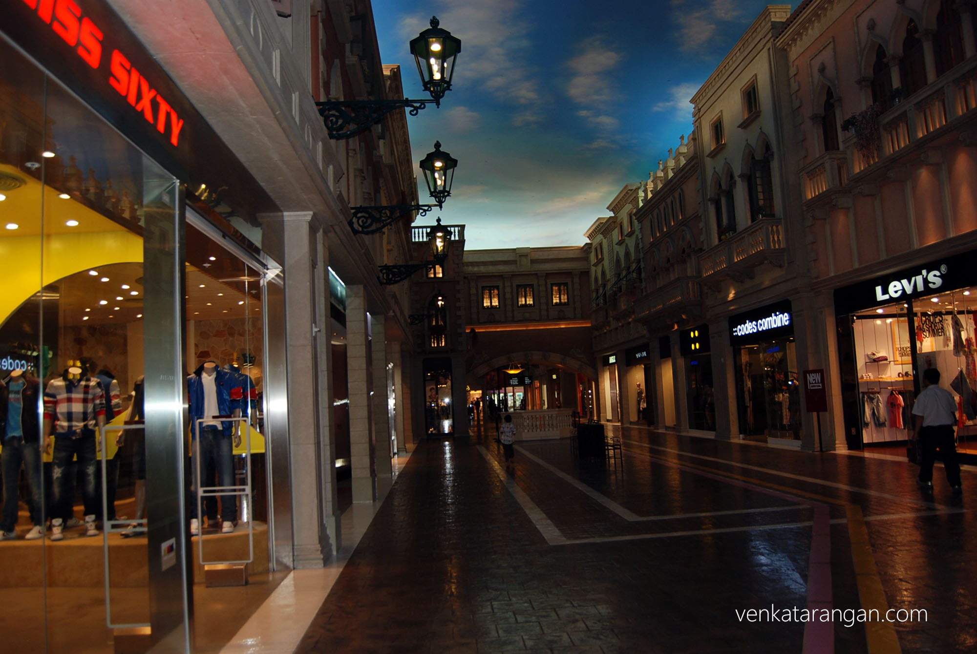 Shops inside The Venetian, Macau