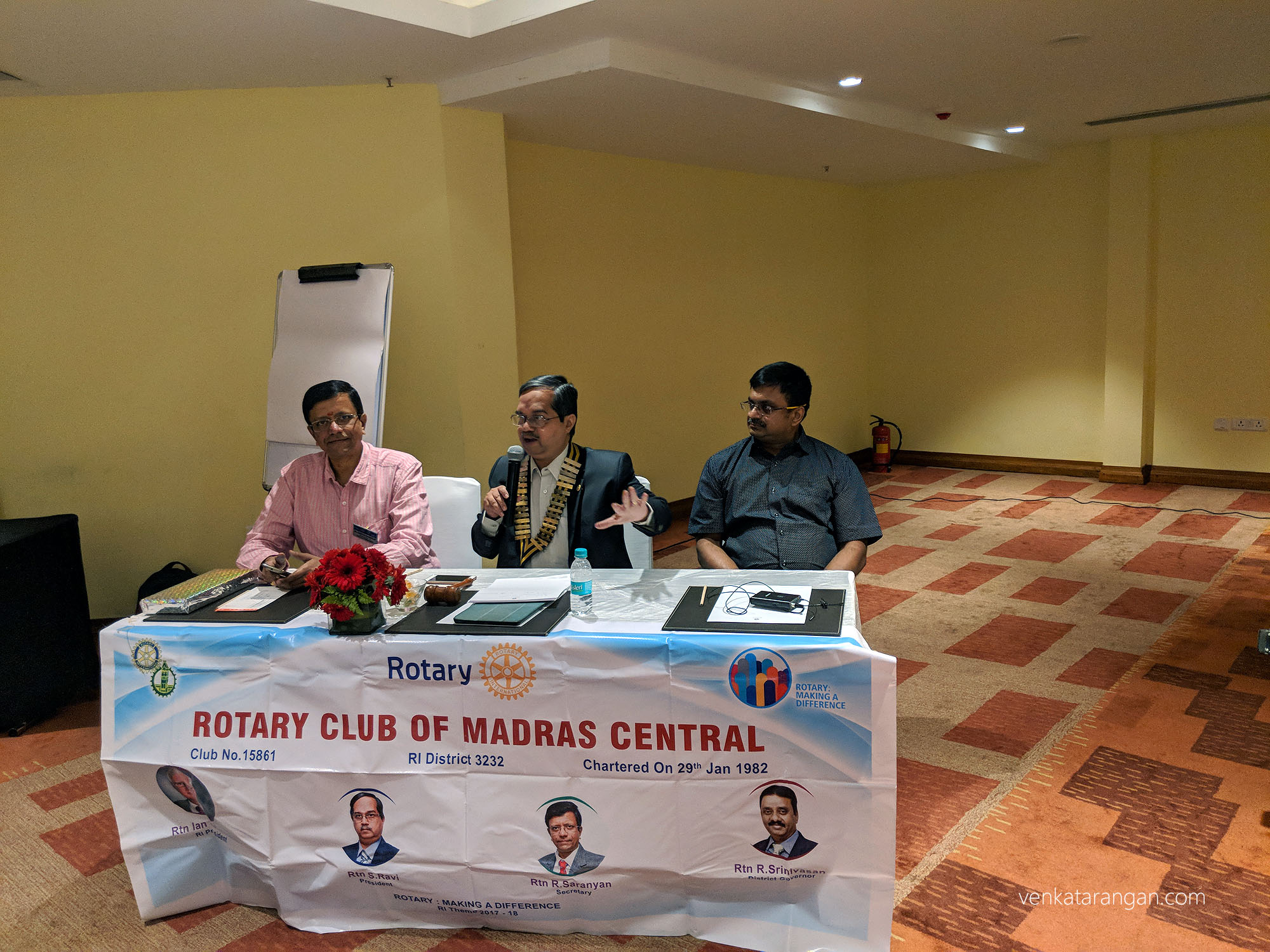 Rotary Club of Madras, Central