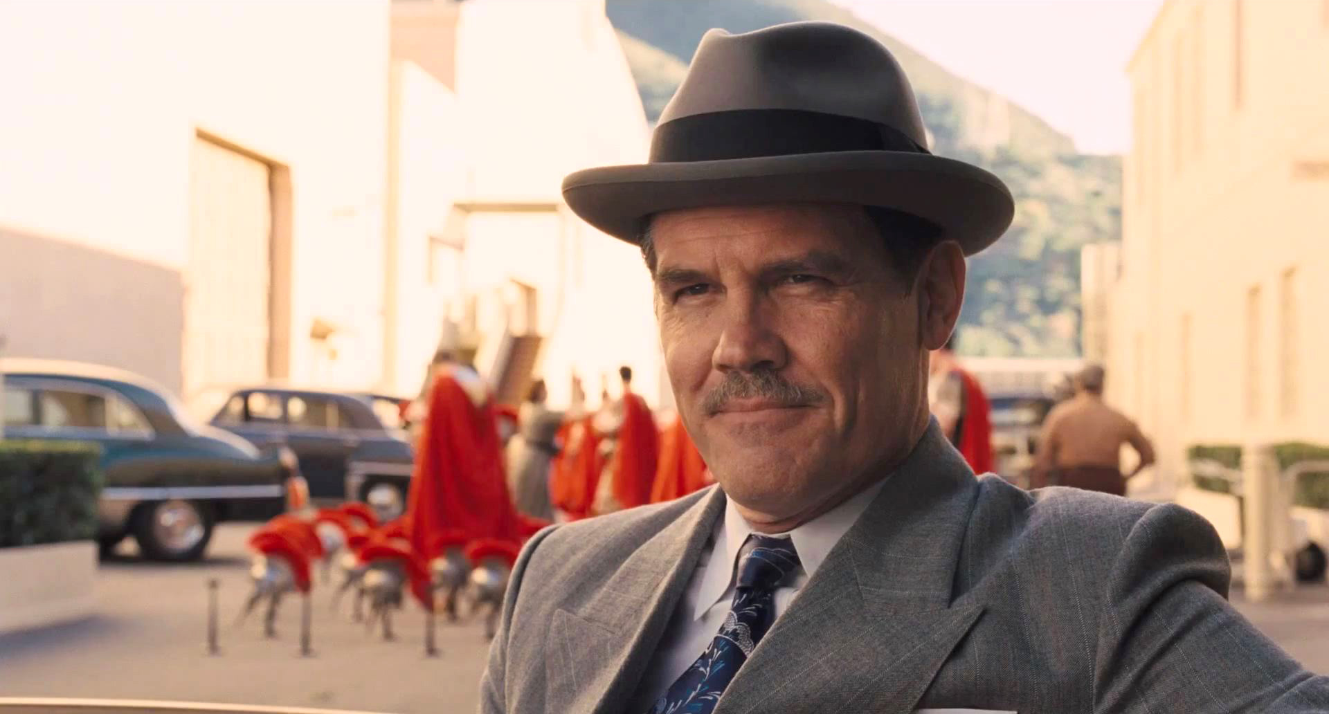 Josh Brolin as Eddie Mannix, a tough studio "fixer"