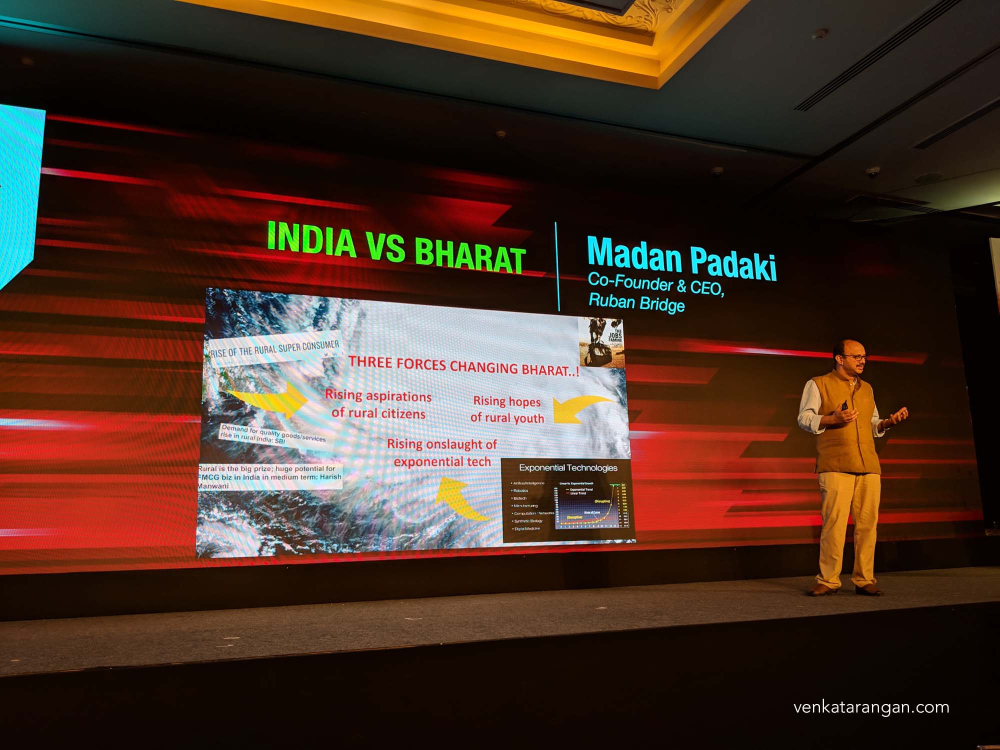 Madan Padaki, Co-Founder and CEO of Ruban Bridge
