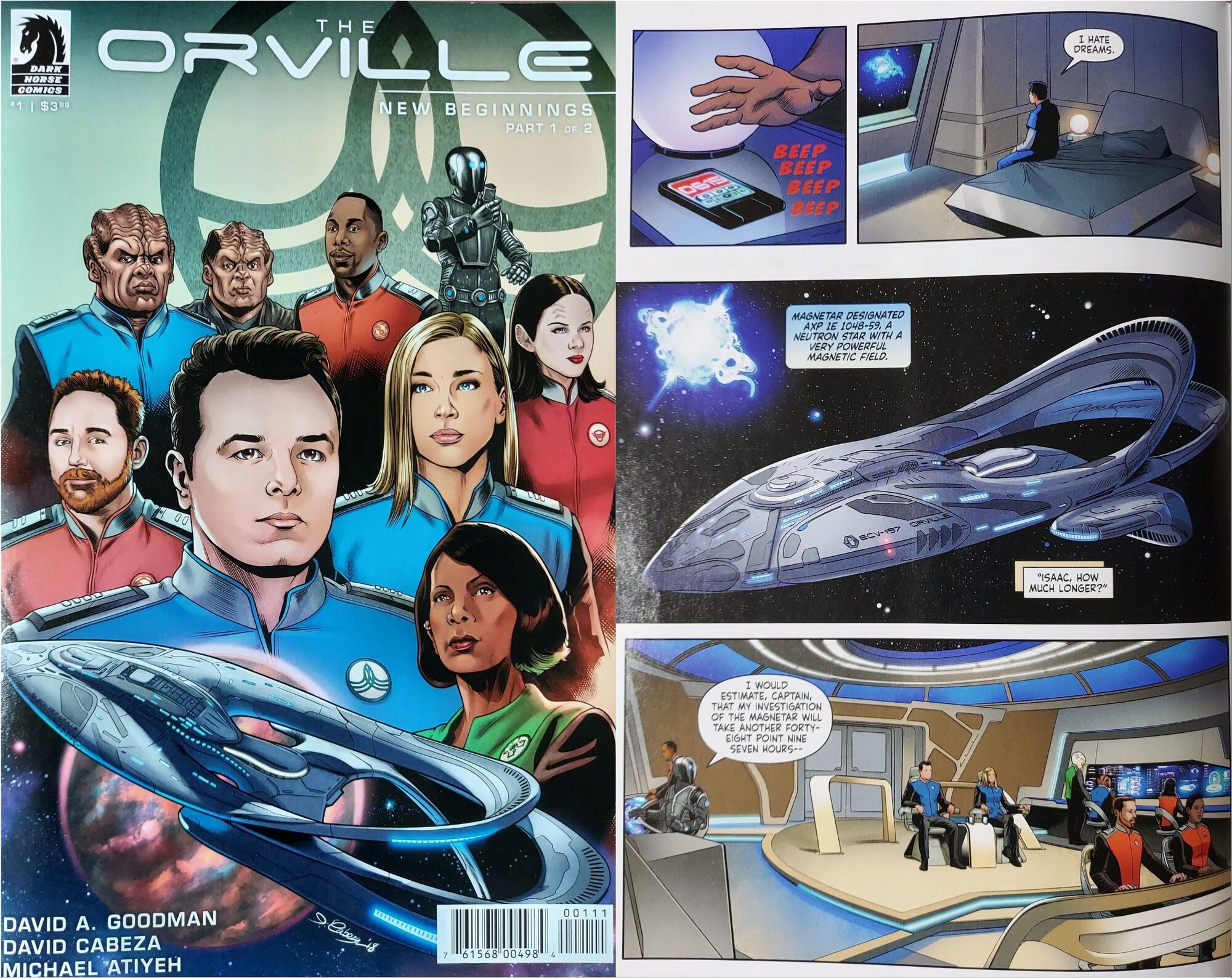 The Orville New Beginning Comic - Part 1 of 2