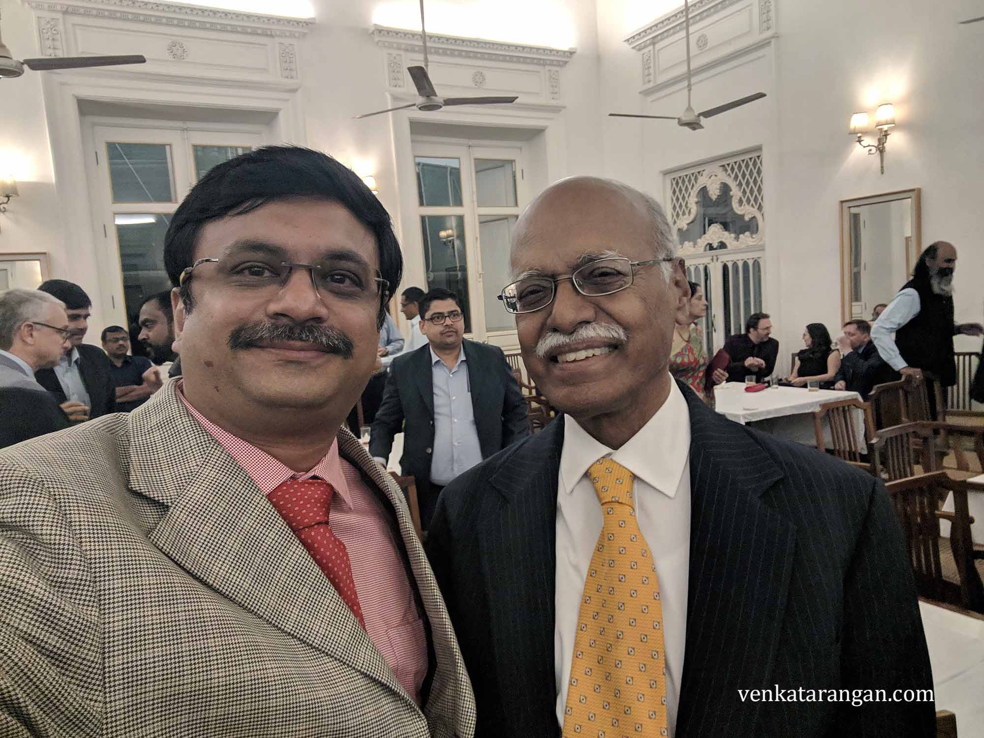 Mr Krishnan Ramasamy (Chemical Industry Veteran, Tamil Researcher and Former SPIC Executive)