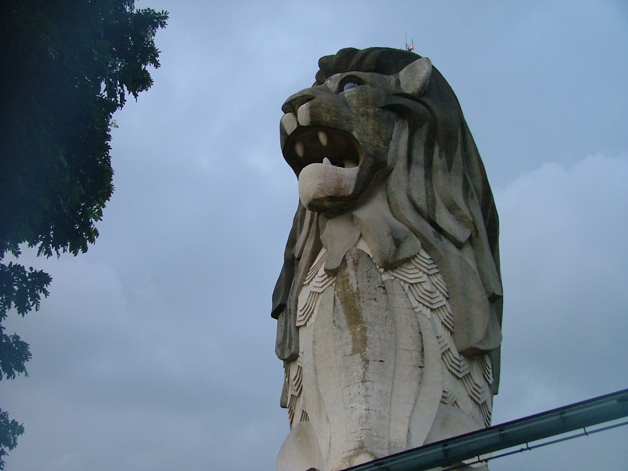The story of Singapura used to be on display here - Sentosa in 2004