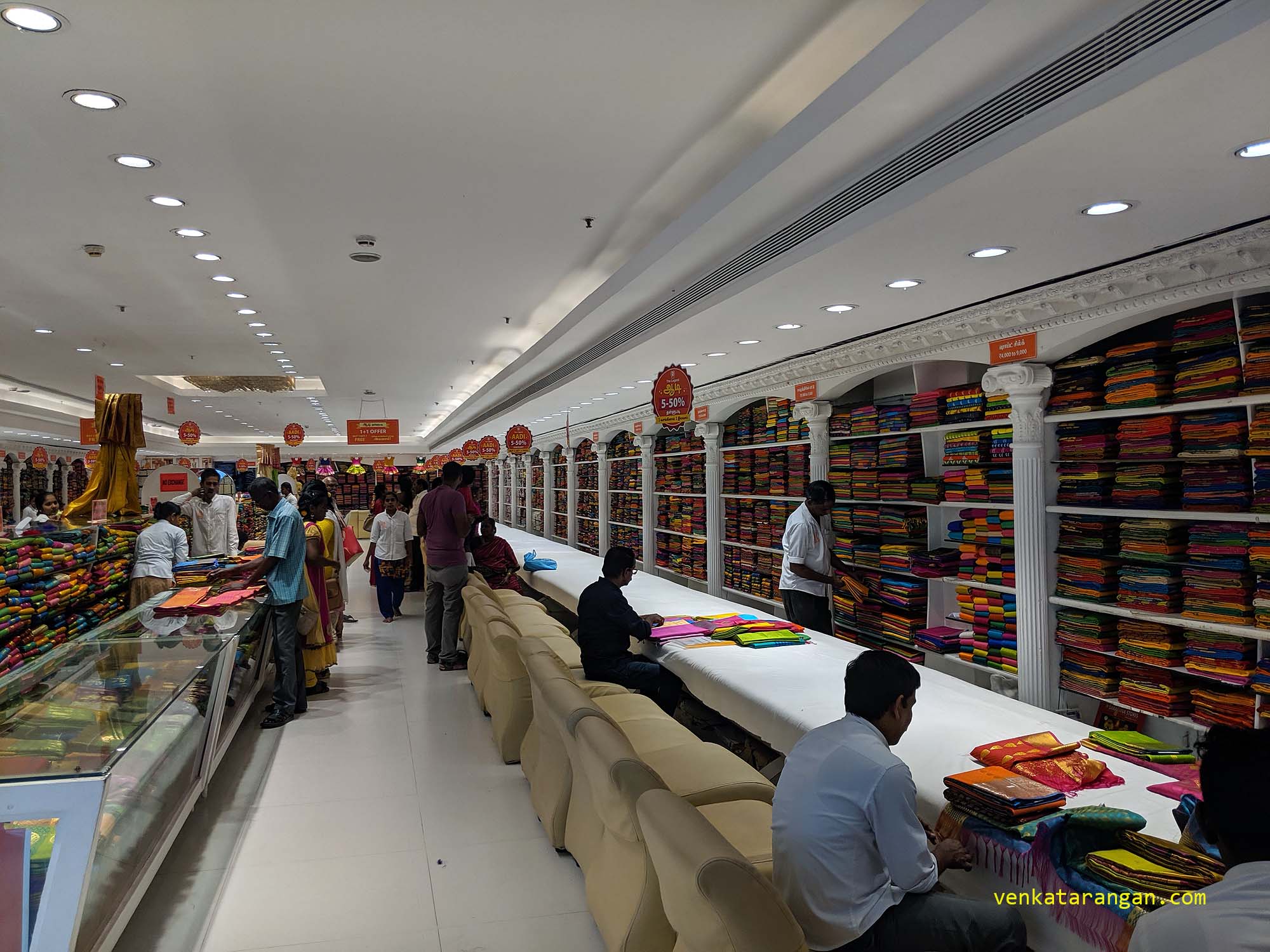 Saravana stores shopping is an experience