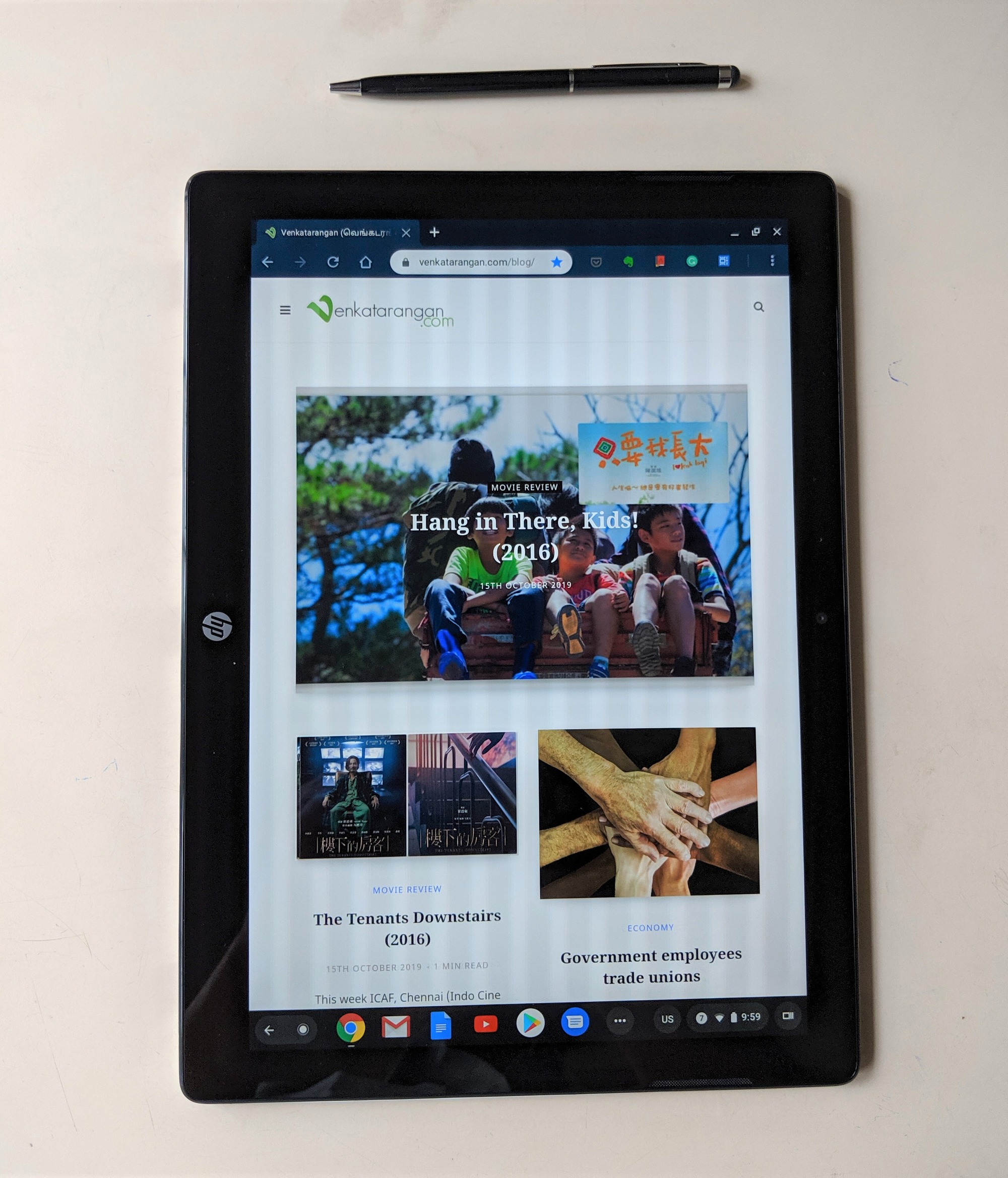 The 12.3 inches tablet is beautiful