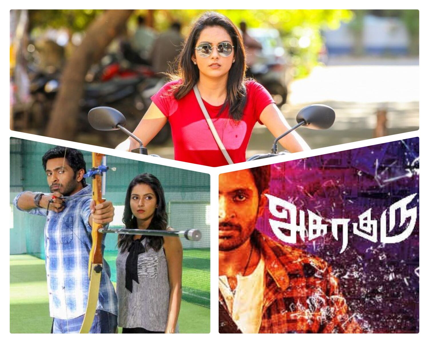 Vikram Prabhu as Shakti and Mahima Nambiar as Diya in Asuraguru (அசுரகுரு) 