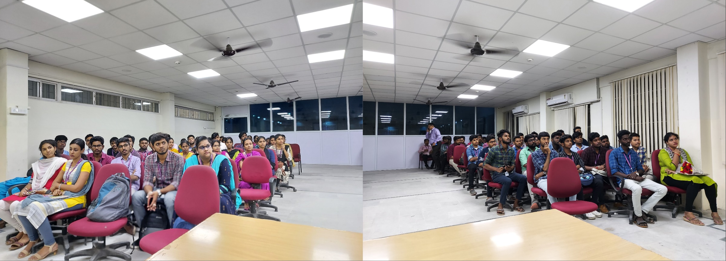 The graduate and post-graduate CS students of SRM University, Ramapuram, Chennai