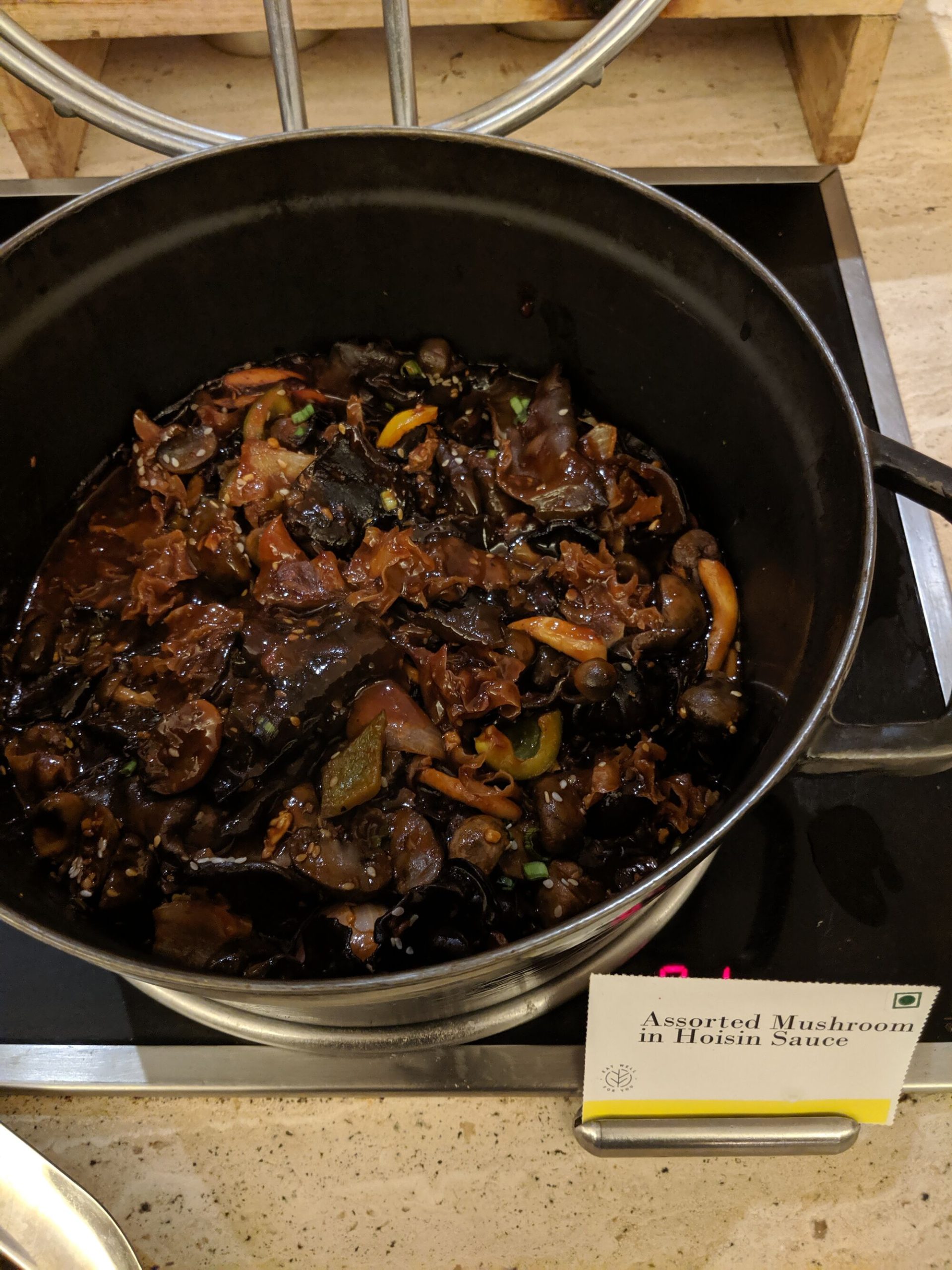 Assorted Mushroom in Hoisin Sauce