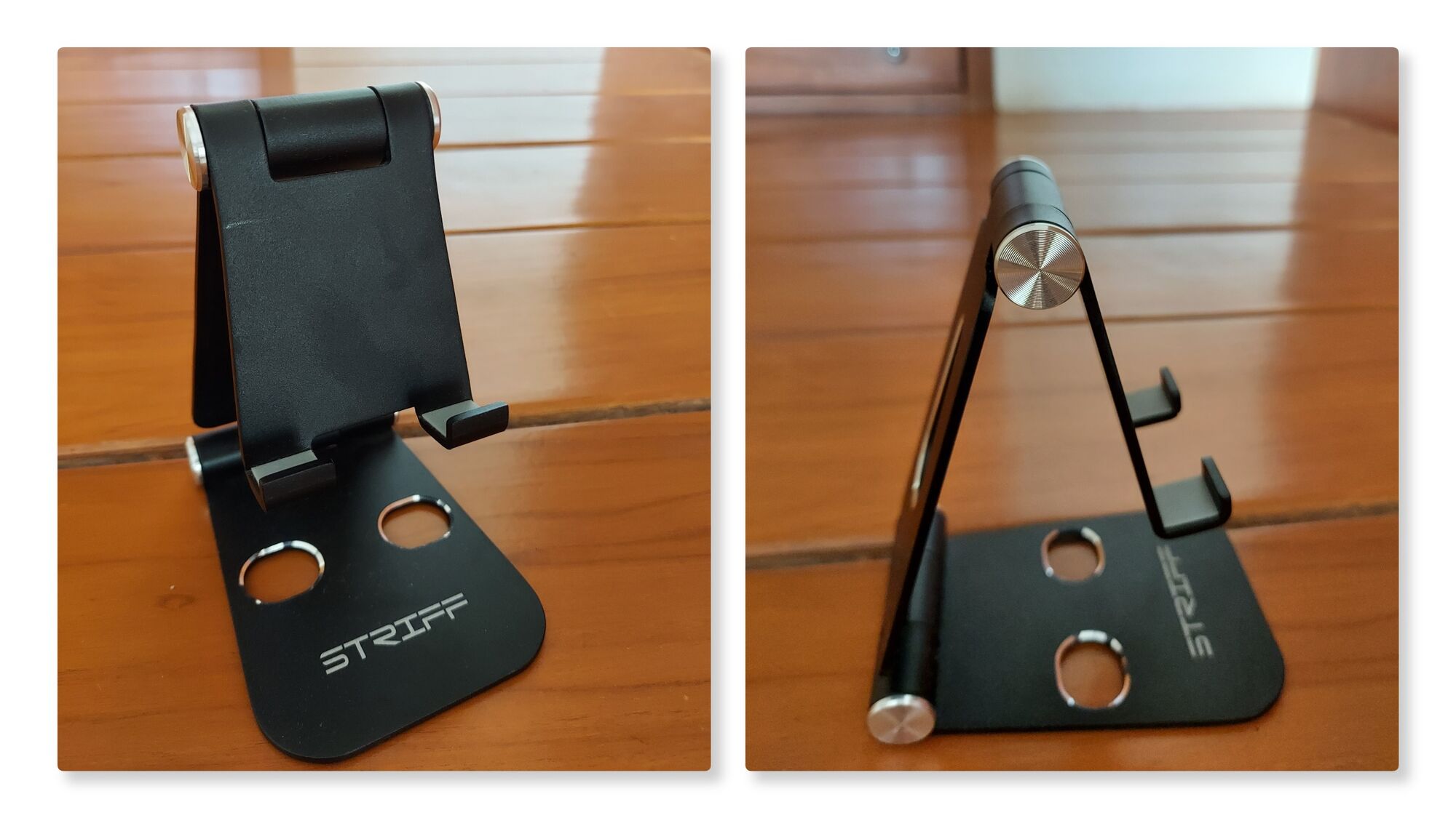 Aluminum Mobile Phone Adjustable Foldable Holder Stand for All Tablet and Smartphones