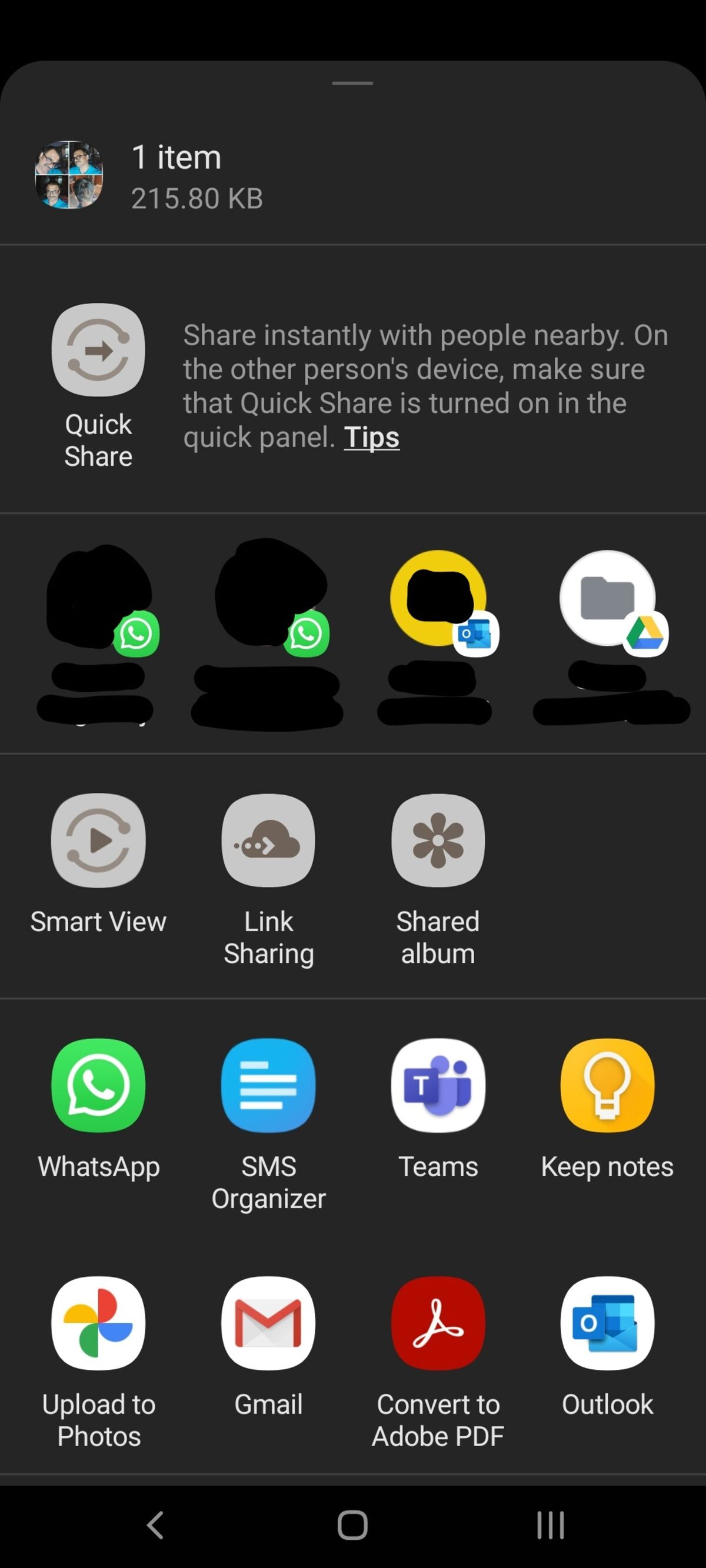 Share Sheet in Android