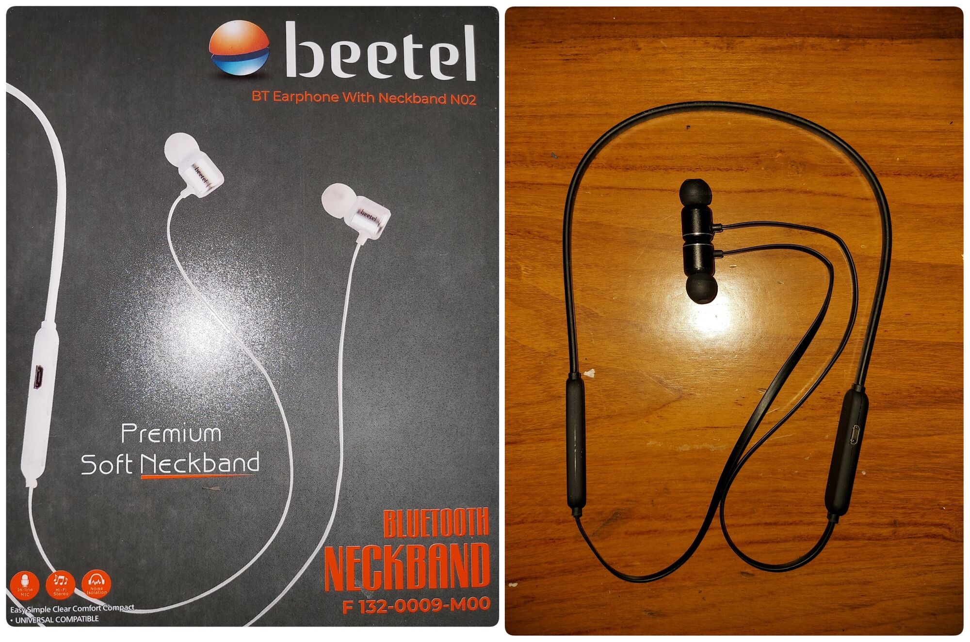 Beetel BT Earphone with Neckband N02