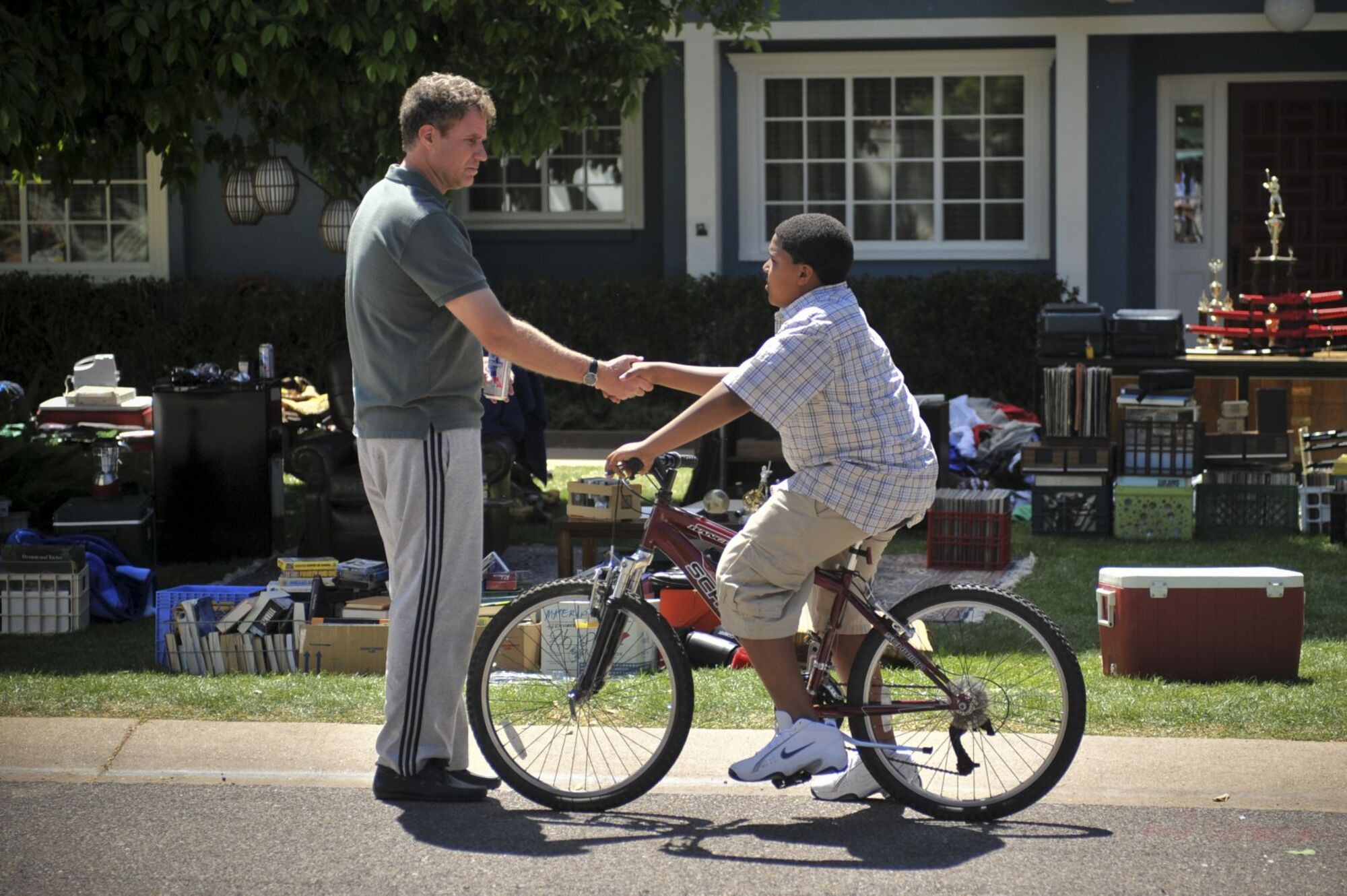 Will Ferrell and Christopher "C.J." Wallace