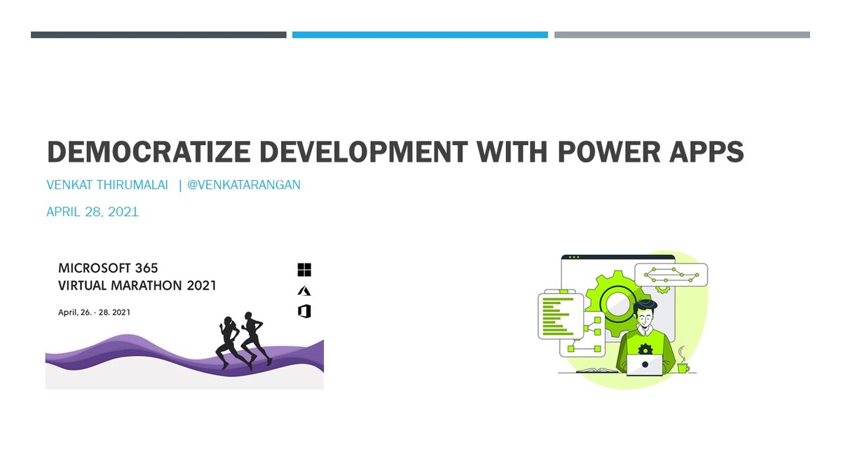 Democratize development with Power Apps for Microsoft 365 Virtual Marathon
