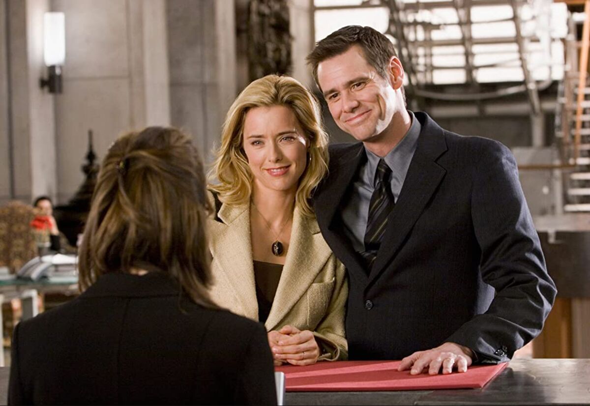 Jim Carrey as Dick Harper and Téa Leoni as Jane Harper