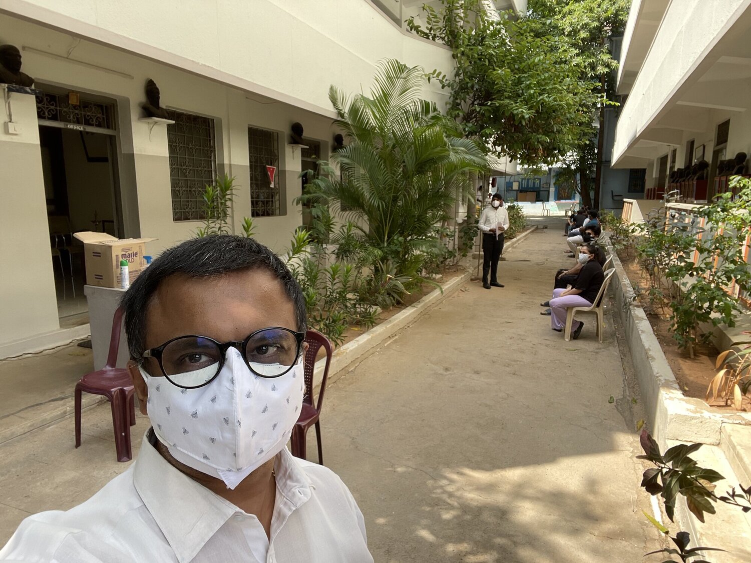 Venkatarangan - Shrine Vailankanni Senior Secondary School. T.Nagar, Chennai
