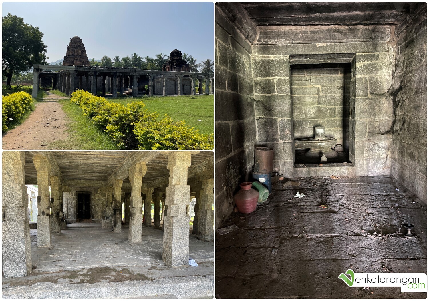 As you enter the complex of Rajagiri fort, you see a temple dedicated to Lord Siva - I suppose regular prayers are not offered here 