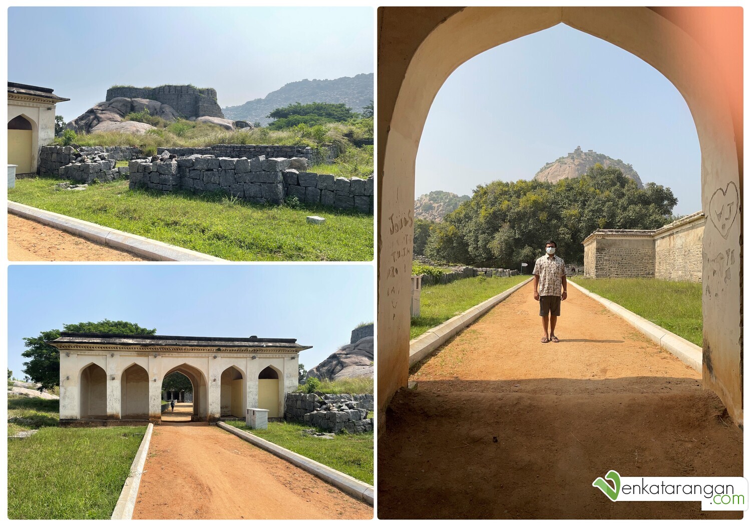 After you enter the gates you encounter a few standing structures and a lot of ruins 