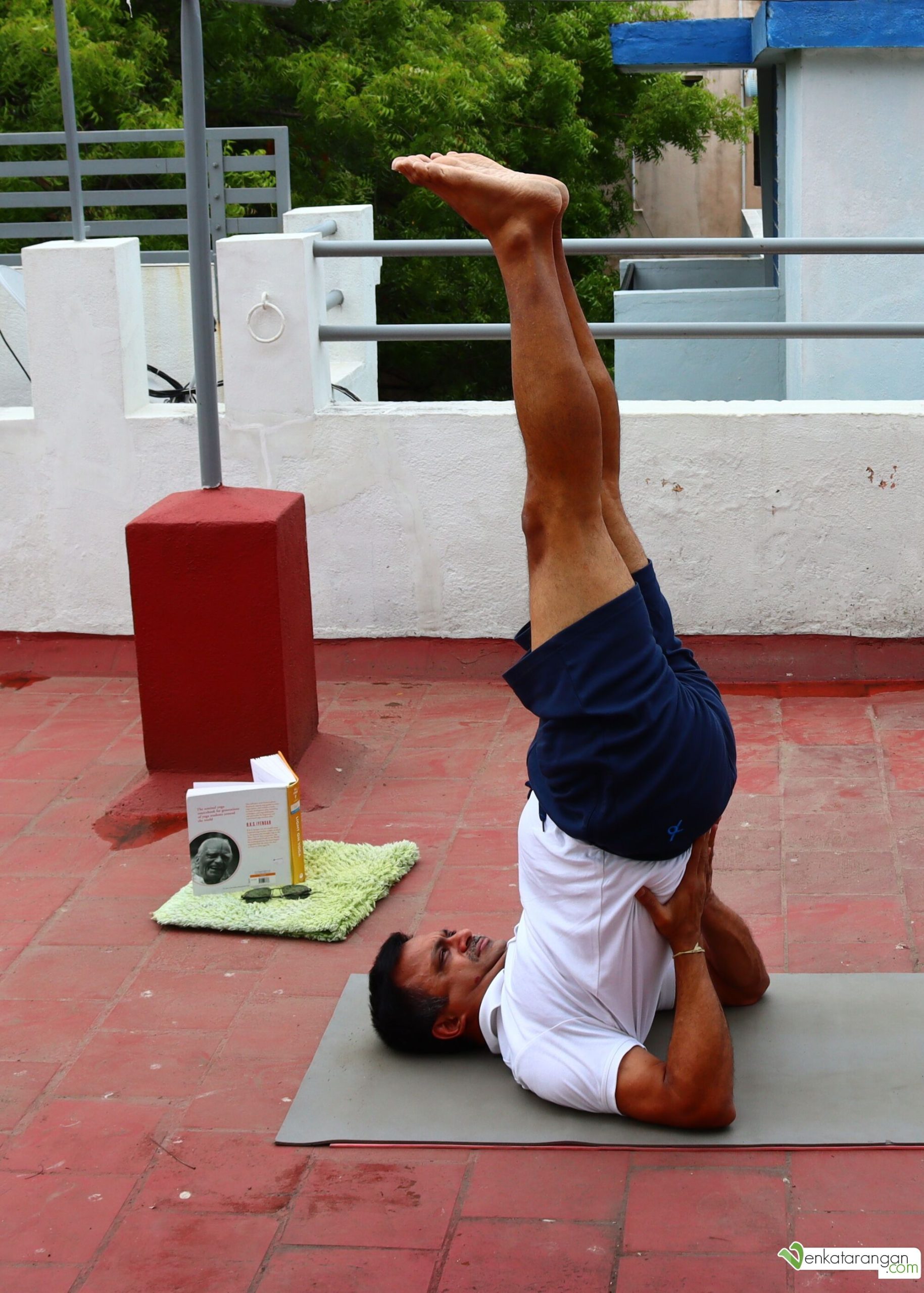 Salamba Sarvangasana - Asana that includes the entire body or all the limbs