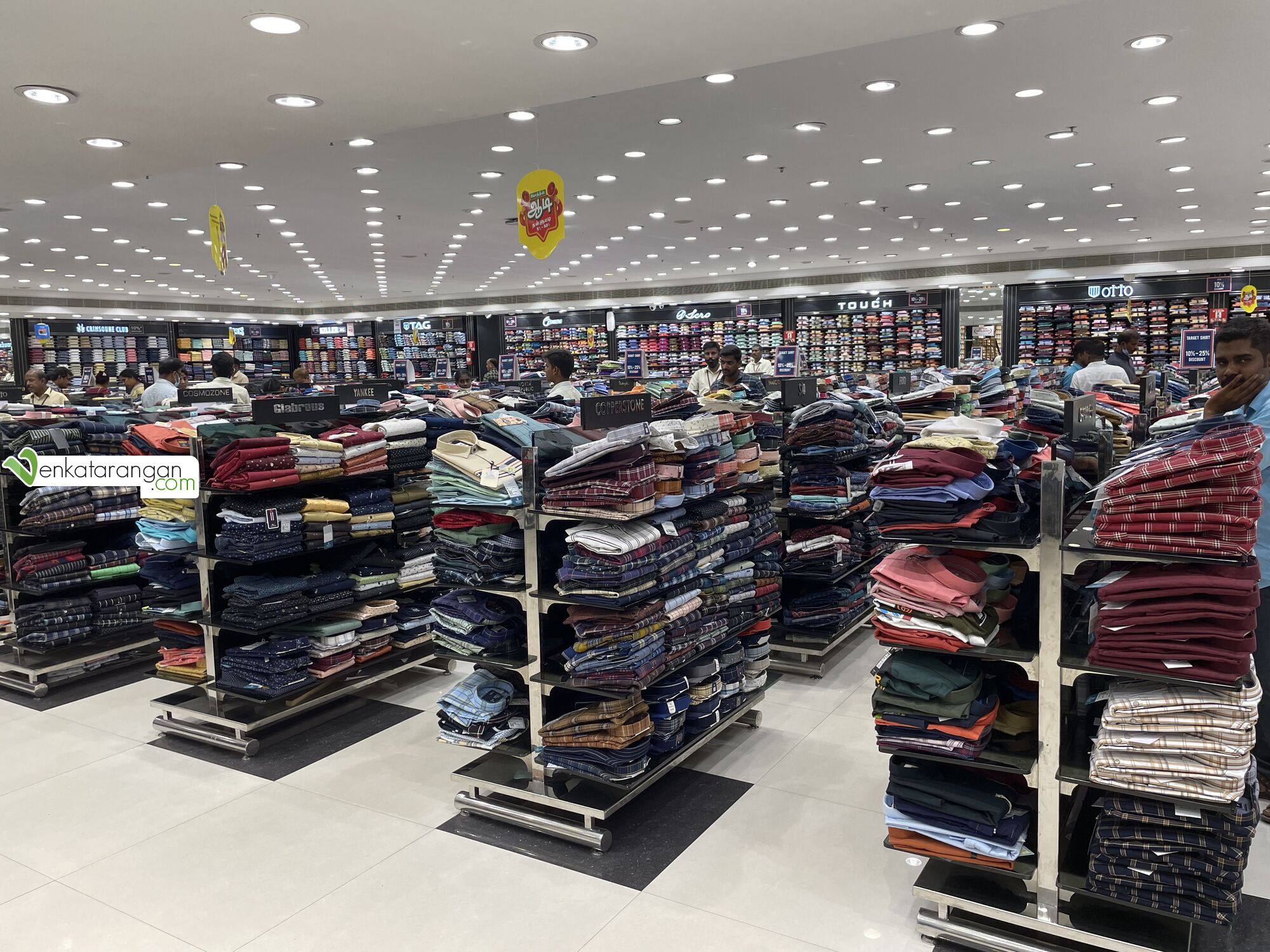 ஆண்களுக்கான அலுவல் சட்டைகள் மற்றும் கால் சட்டைகள் (Men's Formal Shirts and Trousers)