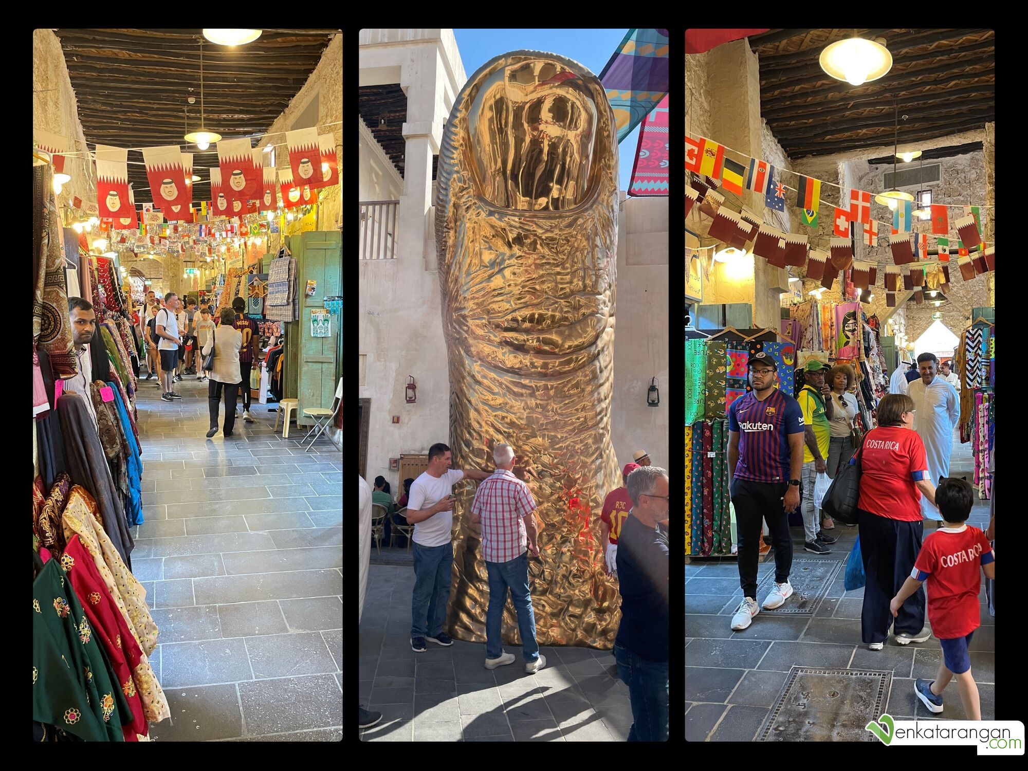 "Le Pouce" (The Thumb), created by renowned French artist César Baldaccini