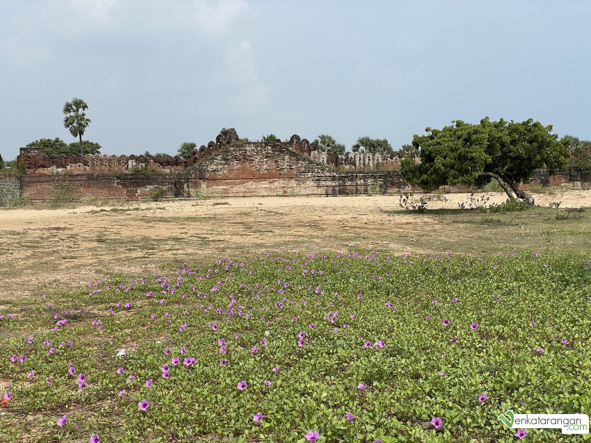 The other side of the fort