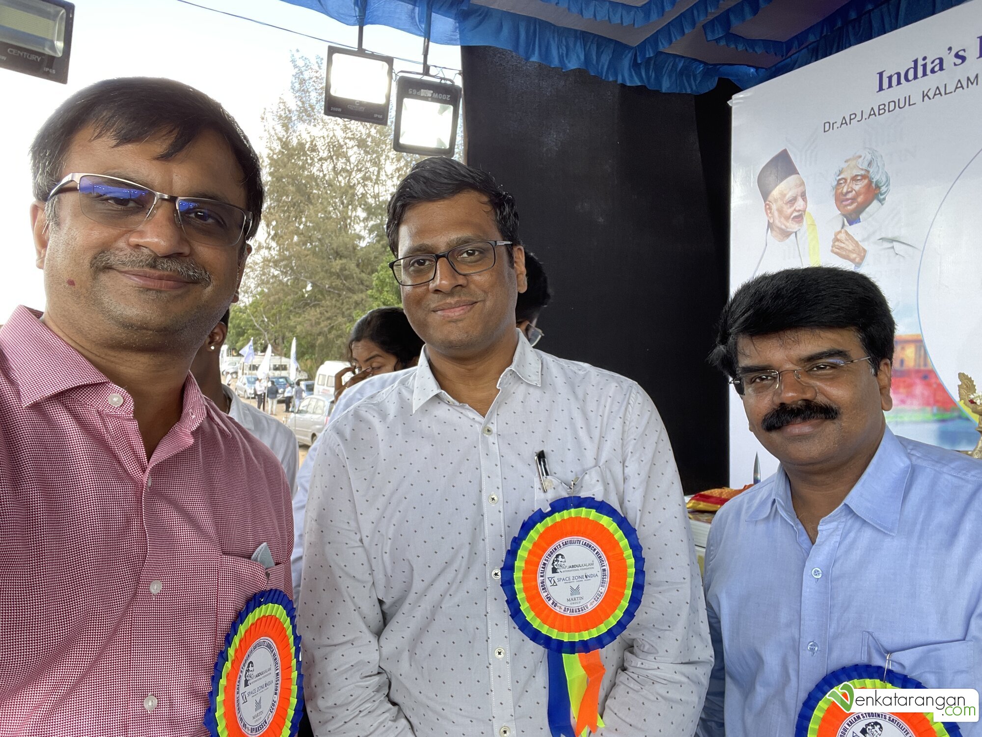 With Mr Sasikumar Gendham (Managing Director at Salcomp Manufacturing) and Mr Ravi Ethirajulu