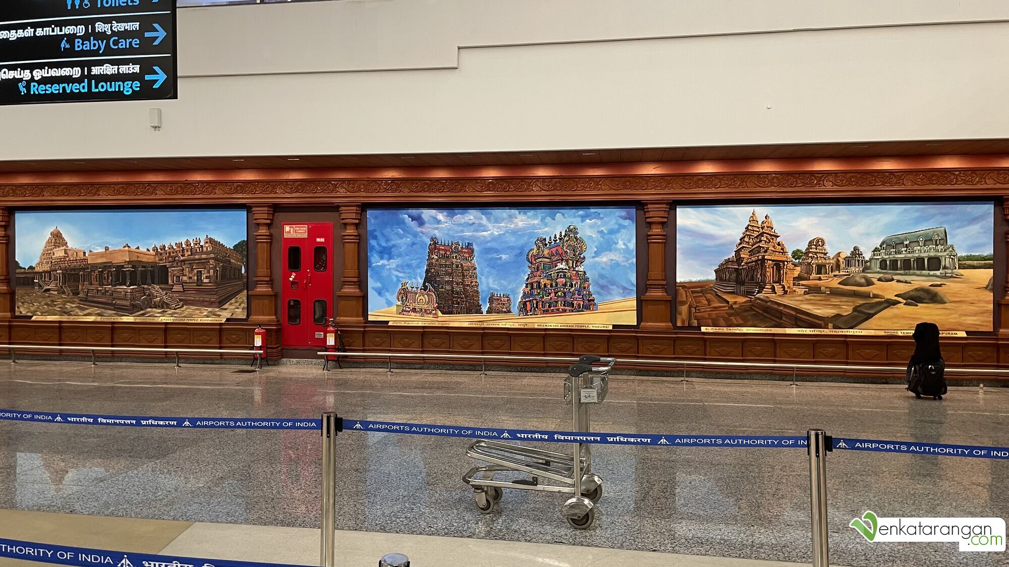 Paintings of Tamil Nadu's famous temples