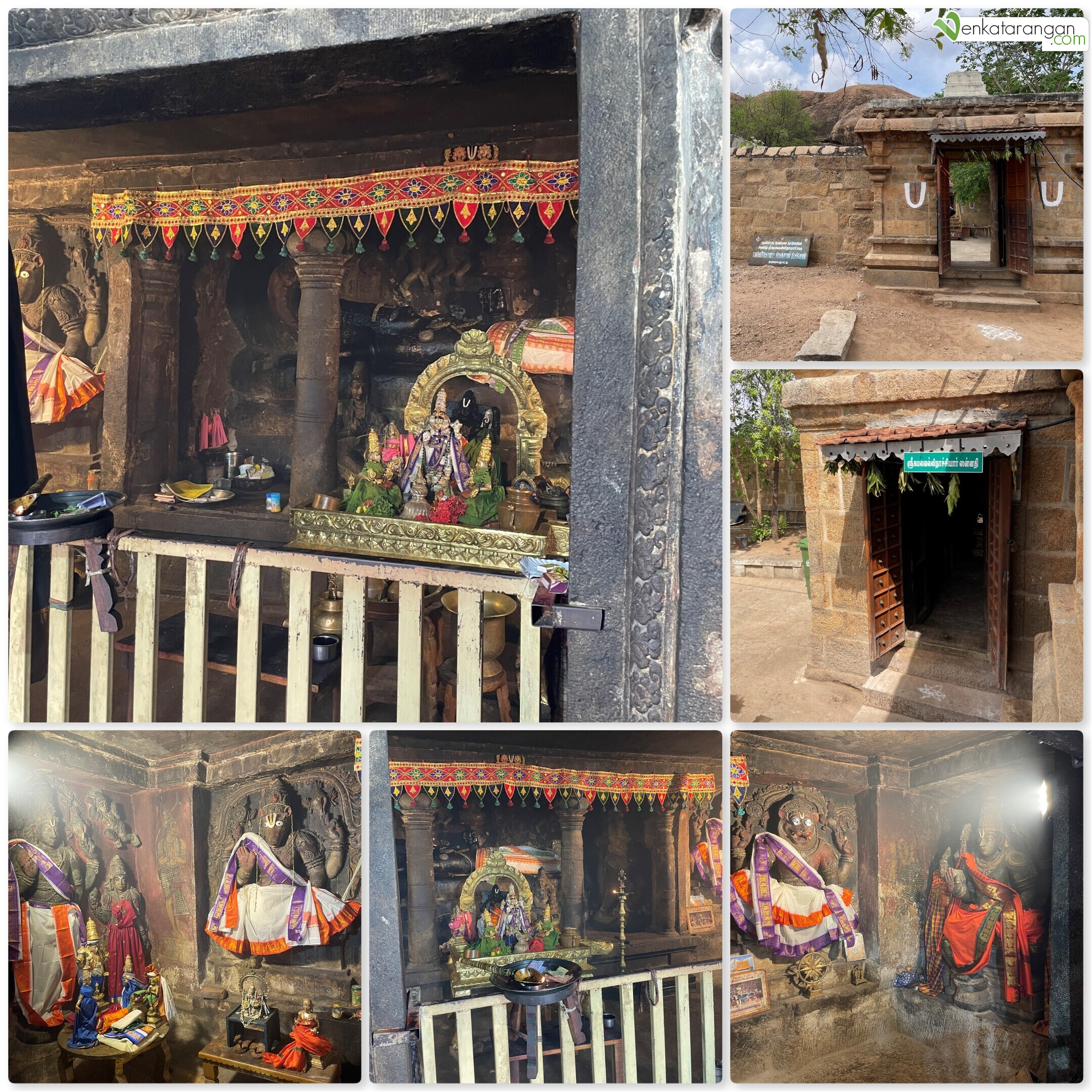 மூலவர் ஶ்ரீ அனந்தப் பத்மநாப ஸ்வாமி. அவ்ரோடு சதுர்புஜ ஹயக்ரீவர் மற்றும் மலோல நரசிம்மர், வைகுண்ட நாதனாக ஶ்ரீதேவி, பூதேவியுடன் சேவை சாதிக்கிறார்.