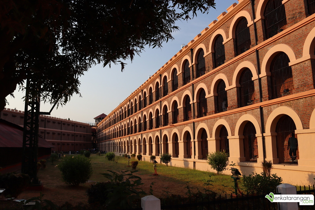 Main courtyard of Cellular Jail, Port Blair, Andaman