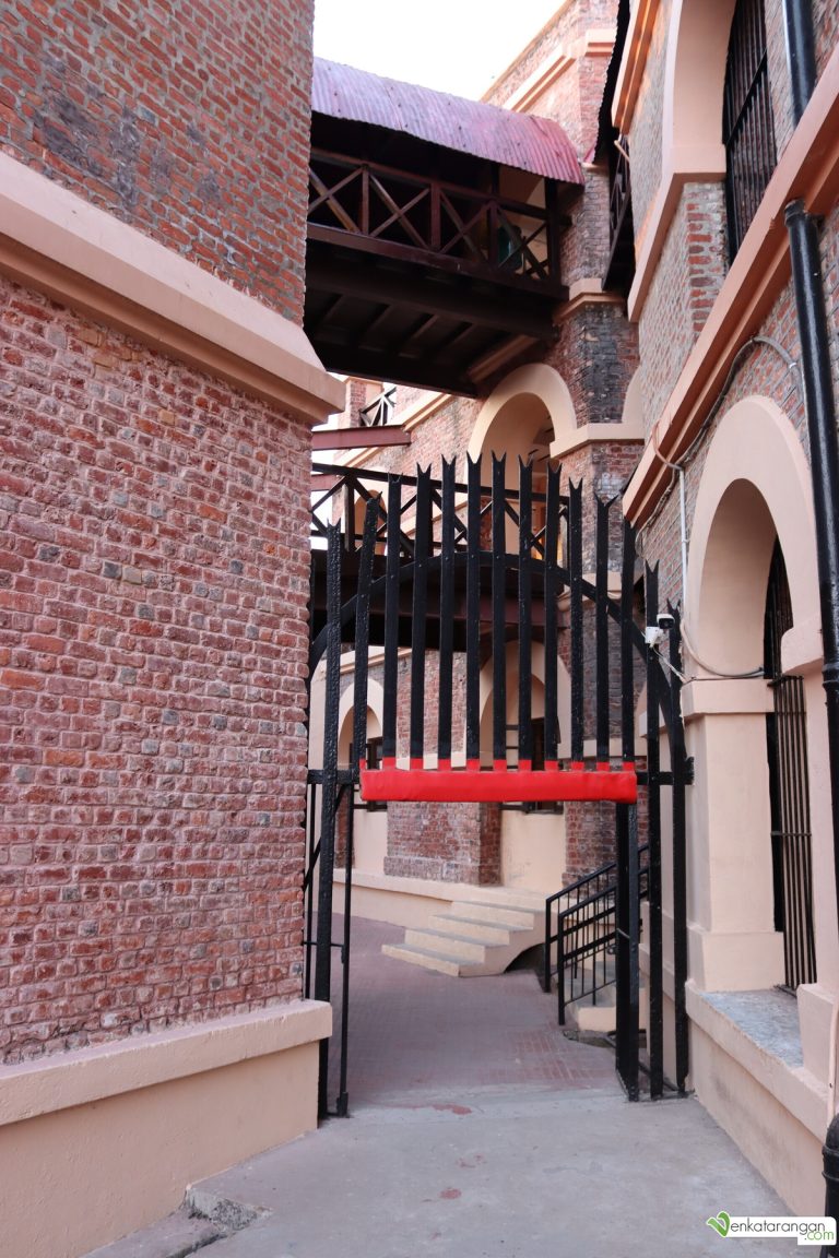 Central Watchtower entrance of Cellular Jail