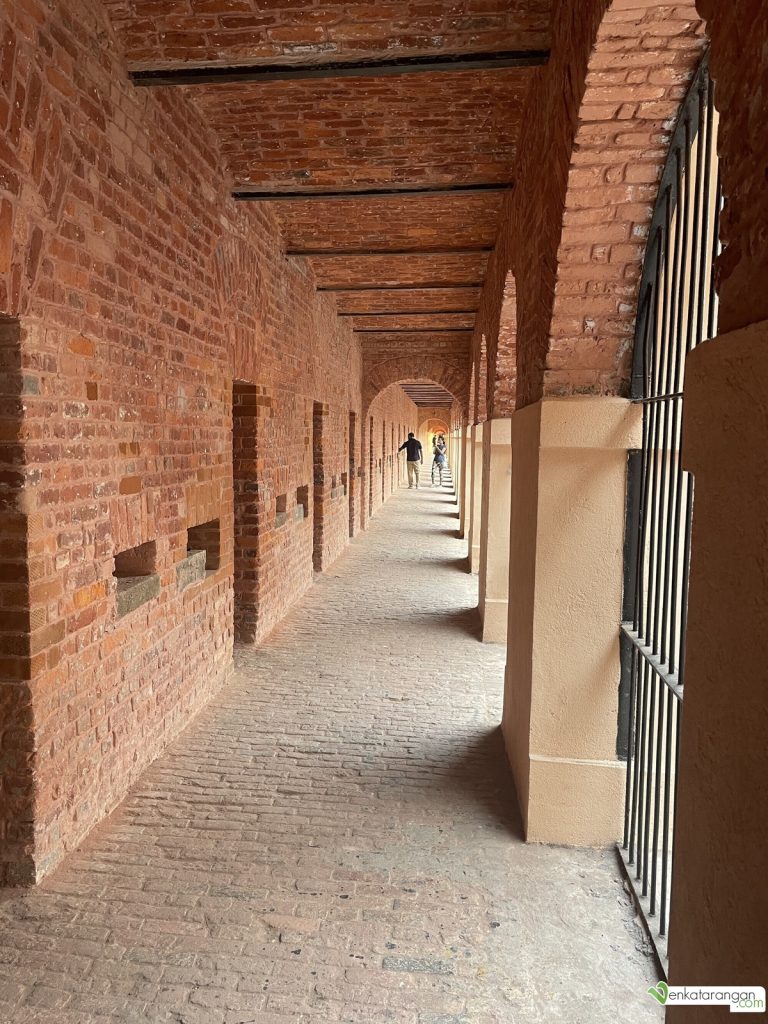 View of one of the floors, Cellular Jail