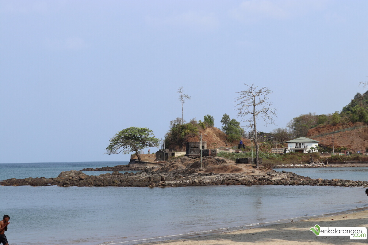 Japanese bunker in Corbyn's Cove Beach, Port Blair