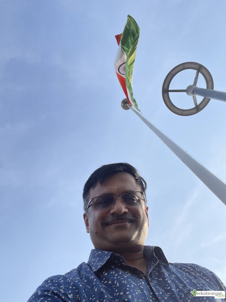 1st Tricolour Hoisting in India